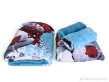 Постельное белье Obuvok 18102 (12149) l.blue 200x230 см