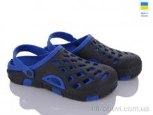 Кроксы SANLIN 2 B308 чорно-синій