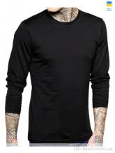 Батник Sport style 44 логслів чорний