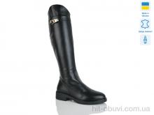 Сапоги Sali 2227 чорний к. єврозима