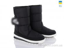 Дутики DeMur KWZ211-8N чорний-білий 2025