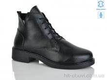 Ботинки Sali 3326 чорний к. зима