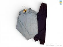 Спортивний костюм Sport style 115-1023 олива-чорний