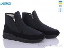 Черевики Lvovbaza Progress 4336 чорний