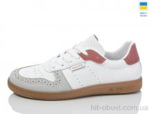 Кроссовки DeMur 720-1 білий-рожев