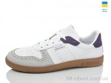 Кроссовки DeMur 720-4 білий-фіол