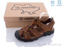 Сандалии Restime NML22116 l.brown