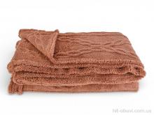 Пледы Obuvok 08998 косичка brown 200x240см