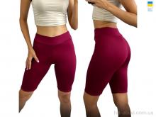 Велосипедки Sport style 571 бордовий