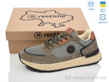 Кроссовки Restime FM026283 khaki