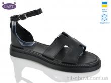 Босоножки Garti 3194 чорна шкіра