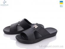 Шльопанці Acorus 137 чорний