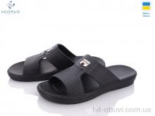 Шльопанці Acorus 137 чорний