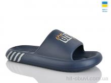 Шлепки DeMur L138 синій