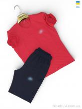 Костюм Sport style 02Ni червоний з чорним