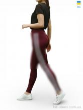 Лосины Margo 50253 бордовий