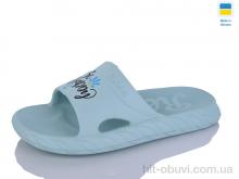 Шлепки Крок DS68 св.бірюзовий