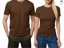 Футболка Margo 89 парні футболки шоколадній