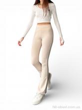 Лосины Sport style 608  св.бежевий