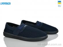 Слипоны Lvovbaza B&R 040 синій