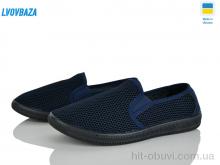 Слипоны Lvovbaza B&R 042 синій