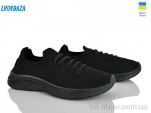 Кроссовки Lvovbaza B&R 7005 чорний