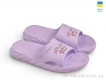 Шльопанці Rai shoes DS68 бузок