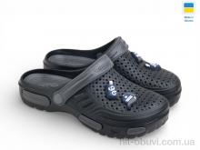 Крокси Rai shoes СД48 чорний-графіт