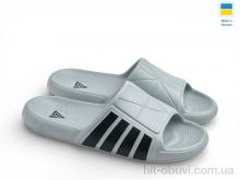 Шльопанці Rai shoes CC010 сіро-блакитний