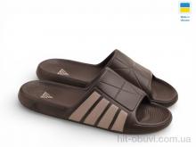 Шльопанці Rai shoes CC010 коричневий