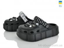 Кроксы Rai shoes E152-2-4 чорний