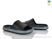 Шлепки Rai shoes E236 чорний