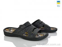 Шлепки Rai shoes E229 чорний