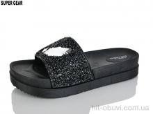Шльопанці Super Gear 01-752 black