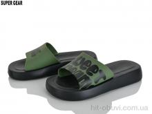 Шльопанці Super Gear 01-6216 green