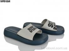 Шльопанці Super Gear 01-6216 grey