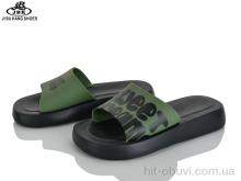Шльопанці Jibukang 01-6216 green