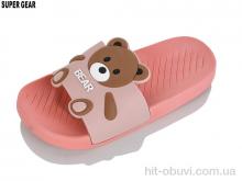 Шлепки Super Gear 02065-09 pink