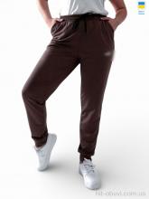 Спортивные брюки Sport style 100231PU шоколад
