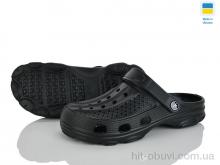 Кроксы Alex N502 чорний