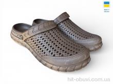 Кроксы Rai shoes С62 шоколадний