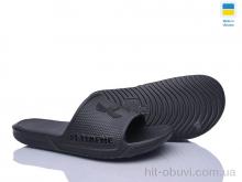 Шлепки Inblue T127 графіт-чорний