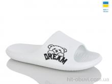 Шлепки DeMur DS 70 білий