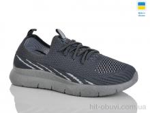 Кроссовки DeMur 6586 сірий