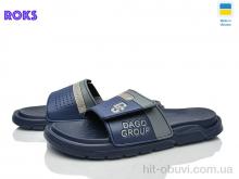 Шлепки Roks 704 т.синій