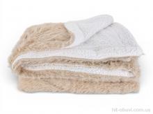 Пледы Obuvok beige.1 рукавичка 160х200 (11401)