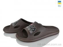 Шлепки Alex ШП3379 корич.
