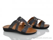 Шлепки Makers Shoes Polomax-B сірий