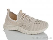 Кроссовки DeMur 6629 бежевий