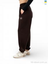 Спортивные брюки Sport style 1023MU шоколадний